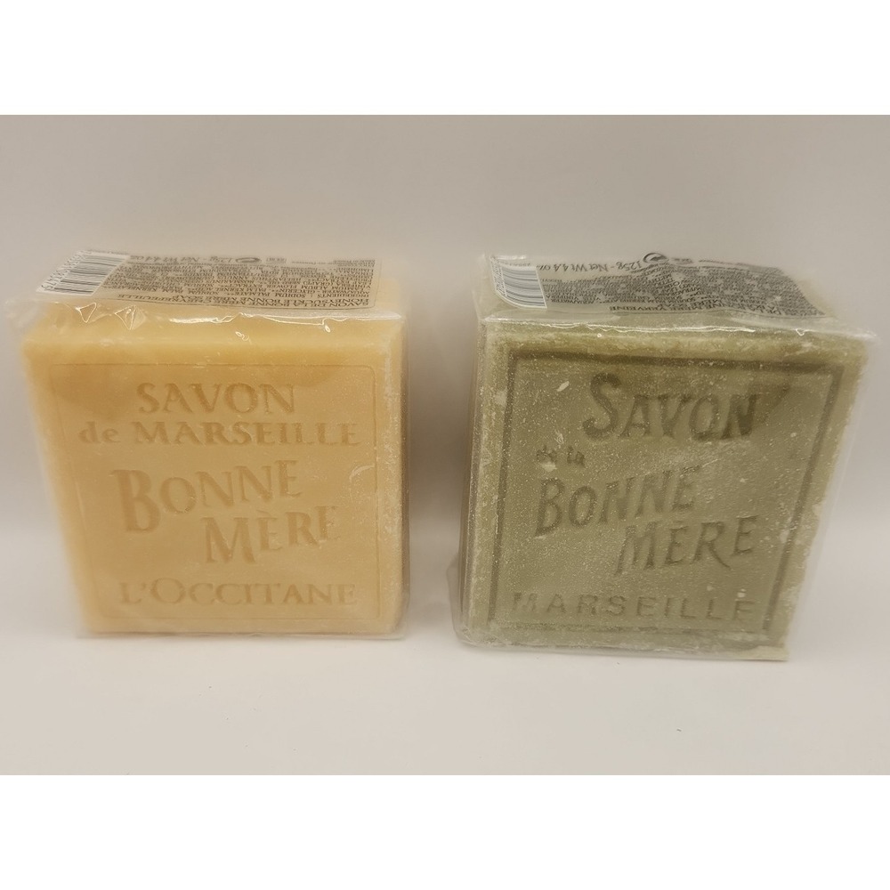 2 L'OCCITANE Savon de Marseille Bonne Mere 125g Soap NEW!!